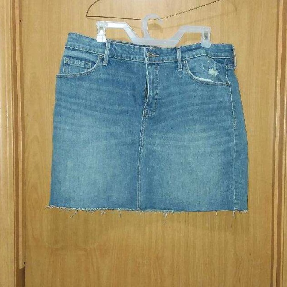 jean skirt
